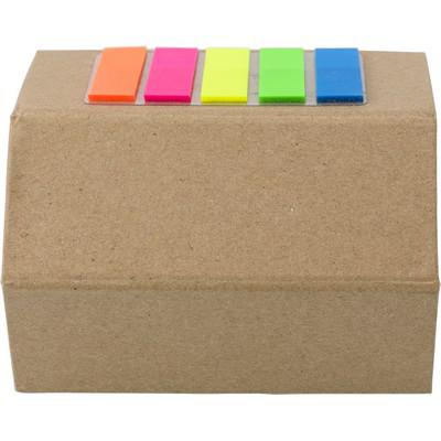 Memo holder "house", notebook, sticky notes