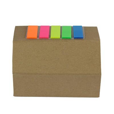 Memo holder "house", notebook, sticky notes