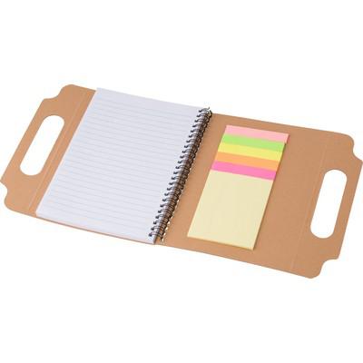 Memo holder, notebook approx. A5, sticky notes