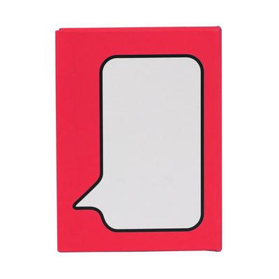 Memo holder "speech bubble", sticky notes