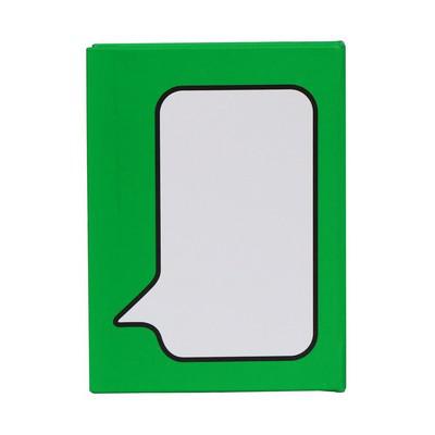 Memo holder "speech bubble", sticky notes