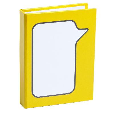 Memo holder "speech bubble", sticky notes