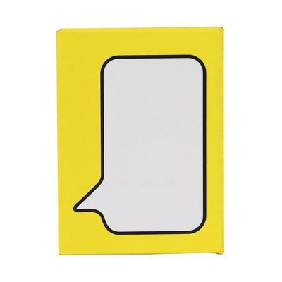 Memo holder "speech bubble", sticky notes