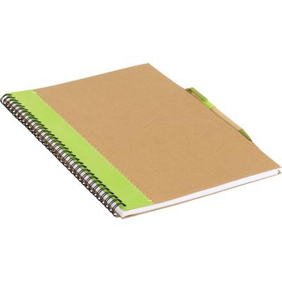 Notebook approx. A4, ball pen