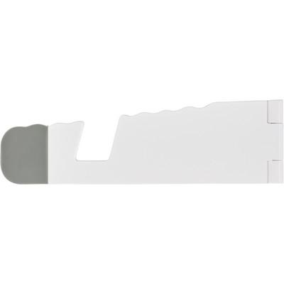 Foldable mobile phone stand also for tablets