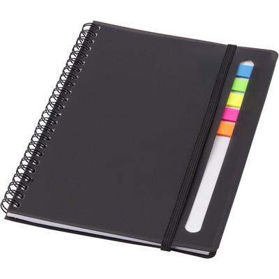 Memo holder, notebook approx. A5, sticky notes