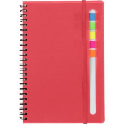 Memo holder, notebook approx. A5, sticky notes