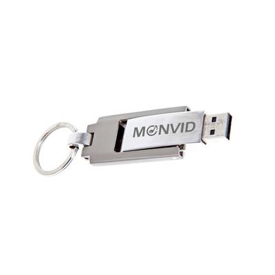 USB memory stick with keyring