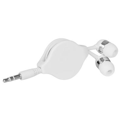 Retractable earphones