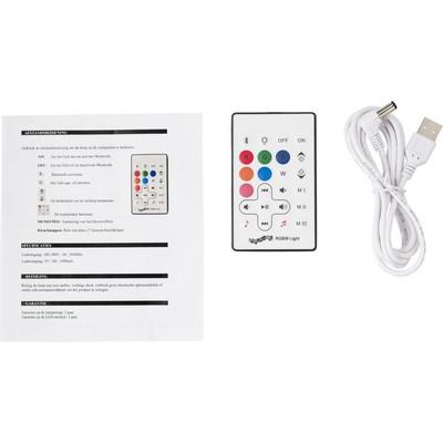 Wireless speaker, big LED lamp