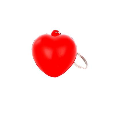 Keyring, anti stress "heart"