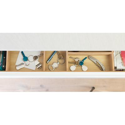 Keyring with shopping cart coin and bottle opener