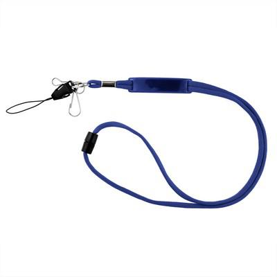 Lanyard with phone hanger