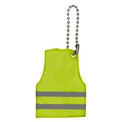 Keyring, reflective hanger "vest"