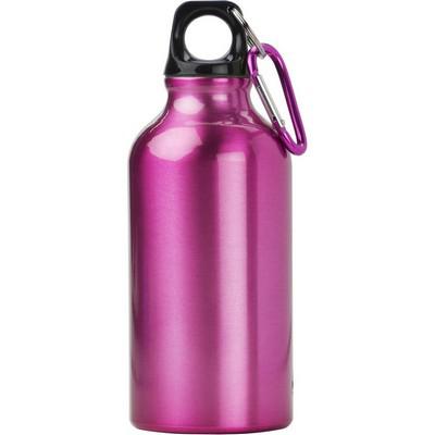 Sports bottle 400 ml with carabiner