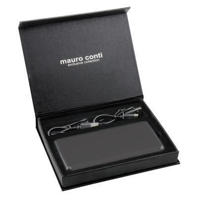 Wireless power bank 10000 mAh Mauro Conti with suction cups, wireless charger 10W