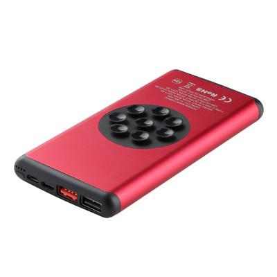 Wireless power bank 10000 mAh Mauro Conti with suction cups, wireless charger 10W