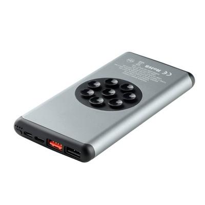 Wireless power bank 10000 mAh Mauro Conti with suction cups, wireless charger 10W