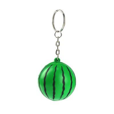 Keyring, anti stress fruit or vegetable