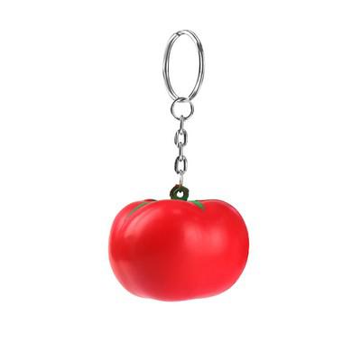 Keyring, anti stress fruit or vegetable