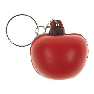 Keyring, anti stress fruit or vegetable