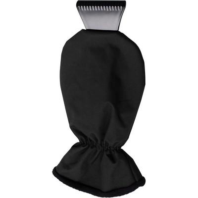 Ice scraper in glove