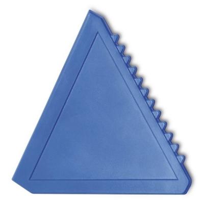 Triangular ice scraper