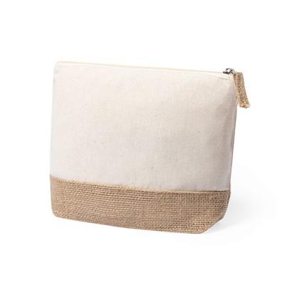 Cotton cosmetic bag