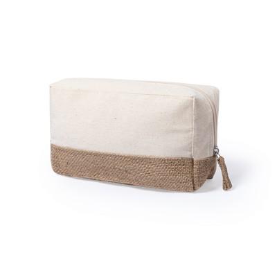 Cotton cosmetic bag