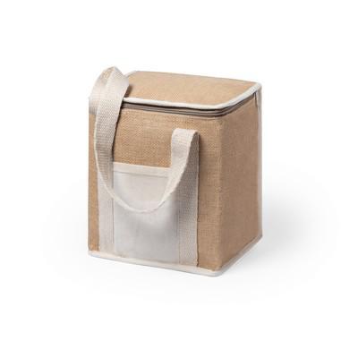 Laminated jute cooler bag