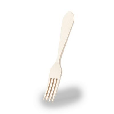 Wooden kitchen fork