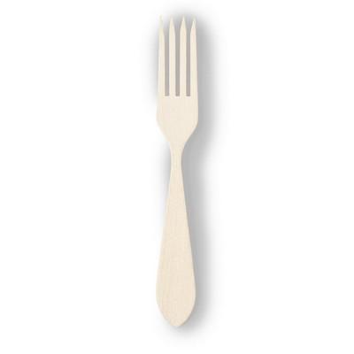 Wooden kitchen fork