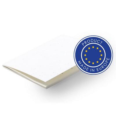 Notepad A5 with petunia seeds
