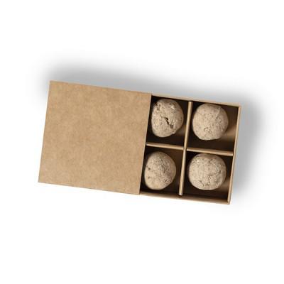 Set of seeds balls, 4 seeds types