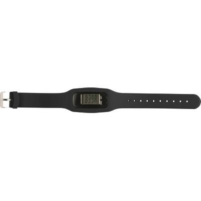 Wristband with pedometer