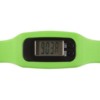 Wristband with pedometer