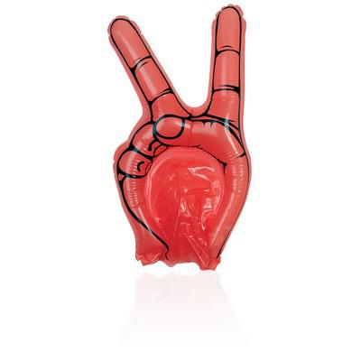 Inflatable hand "victory"