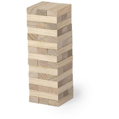 Wooden skill game