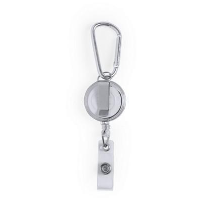 Ski pass, retractable cord 65 cm