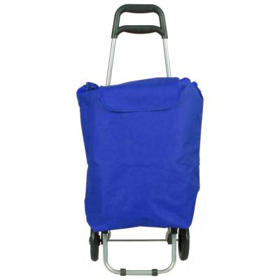 Foldable shopping trolley