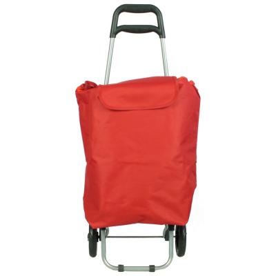 Foldable shopping trolley