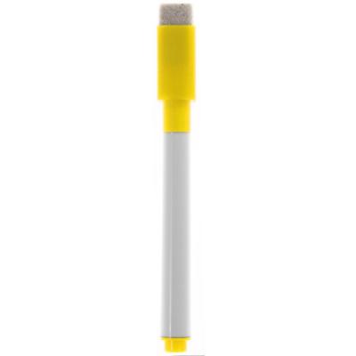 Magnetic writing board, marker with felt tip, eraser