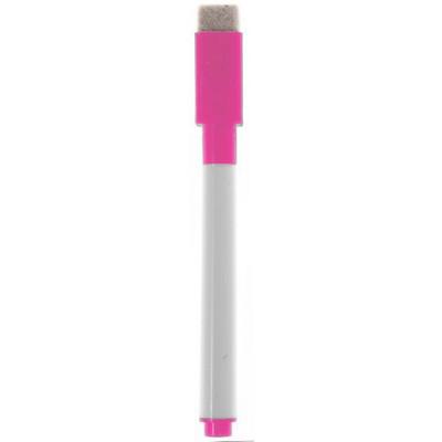 Magnetic writing board, marker with felt tip, eraser