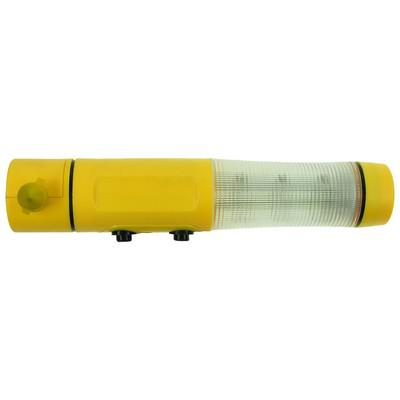 Emergency torch 1 LED, seat belt cutter, safety hammer