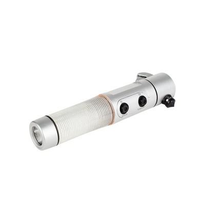 Emergency torch 1 LED, seat belt cutter, safety hammer