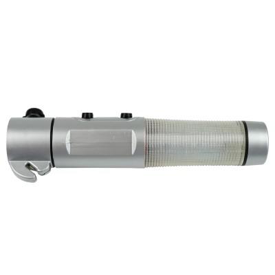 Emergency torch 1 LED, seat belt cutter, safety hammer