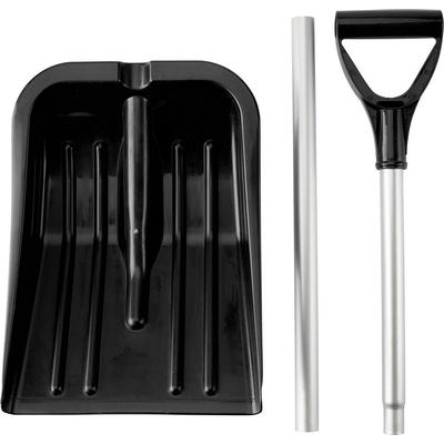 Ice scraper with snow bristle, telescopic handle (max. 100 cm)