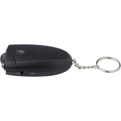 Alcohol breath tester on keyring