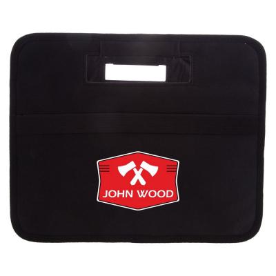 Foldable car organizer