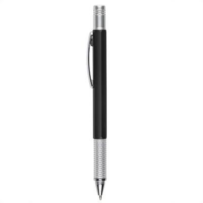 Multifunctional ball pen, ruler, spirit level, screwdriver